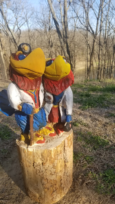 jayhawk, kansas, KU, baby jay, kansas jayhawks, chainsaw carving, Colorado Pine, artist, Dan Besco, Lawrence Kansas, crimson, blue, custom, stained, wedding gift, graduation gift, i love ku,
kansas jayhawk fan, college basketball, pharmacy jayhawk, golfer jayhawk, ku athletics, rock chalk, charity